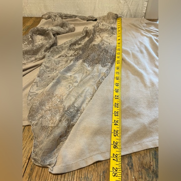 🤎Beige Draped Cardigan – Lungo L’Arno – XL - Picture 5 of 8